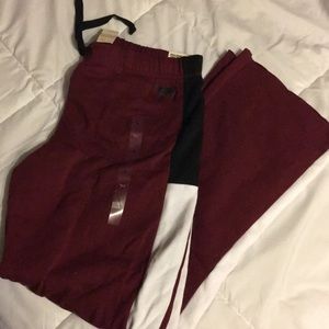 Pink boyfriend pants